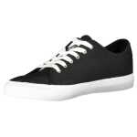 Fila Sleek Black Laced Sports Sneakers 3