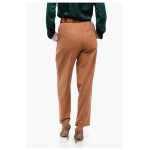Forte Forte Wool Blend Pants With Elastic Waistband 2