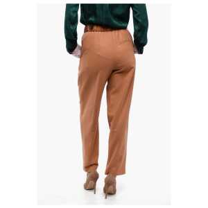Forte Forte Wool Blend Pants With Elastic Waistband 2