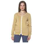 Fred Perry Yellow Nylon Sweater