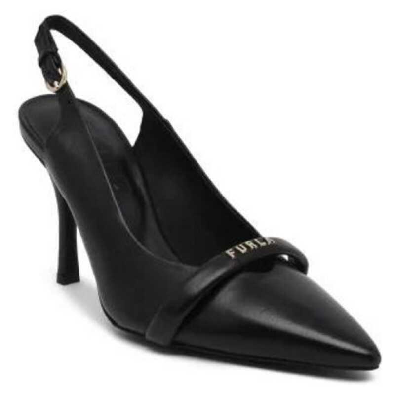 Furla Black Leather High Heel, theFeinheit