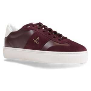 Furla Bordeaux Leather Sneaker 2