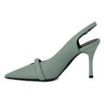 Furla Green Leather High Heel 2