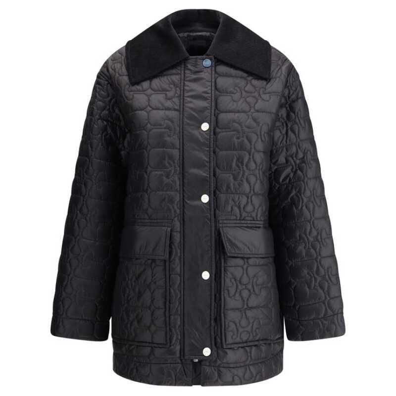 Ganni Glossy finish Down Jacket, theFeinheit