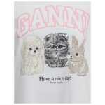 Ganni Have A Nice Day Long Sleeved Top