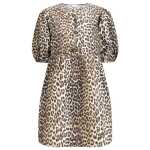 Ganni Leopard Mini Dress 3
