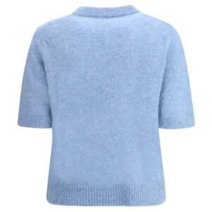 Ganni Puppies Short Sleeve Sweater 2