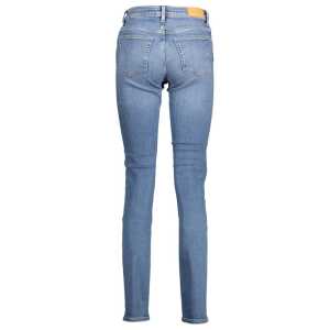 Gant Blue Cotton Jeans Pant 2
