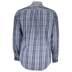 Gant Blue Cotton Men Shirt 10
