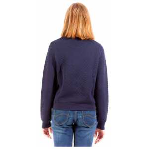 Gant Blue Cotton Unisex Sweatshirt