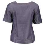 Gant Blue Cotton Unisex T Shirt 4