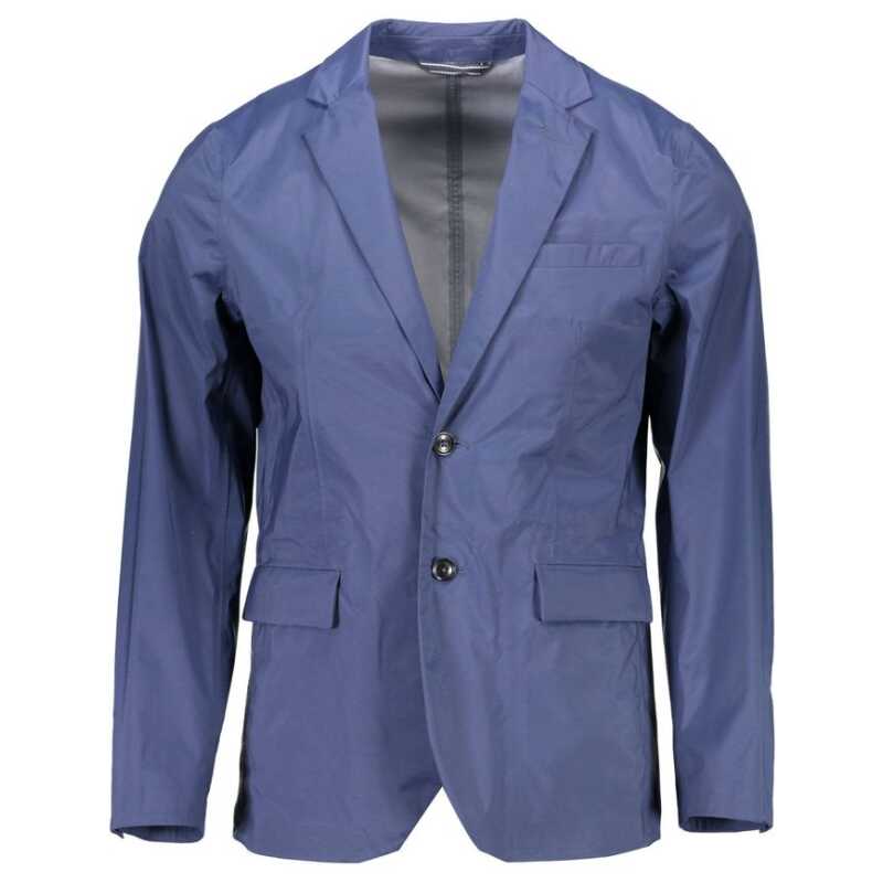 Gant Blue Nylon Men Jacket, theFeinheit