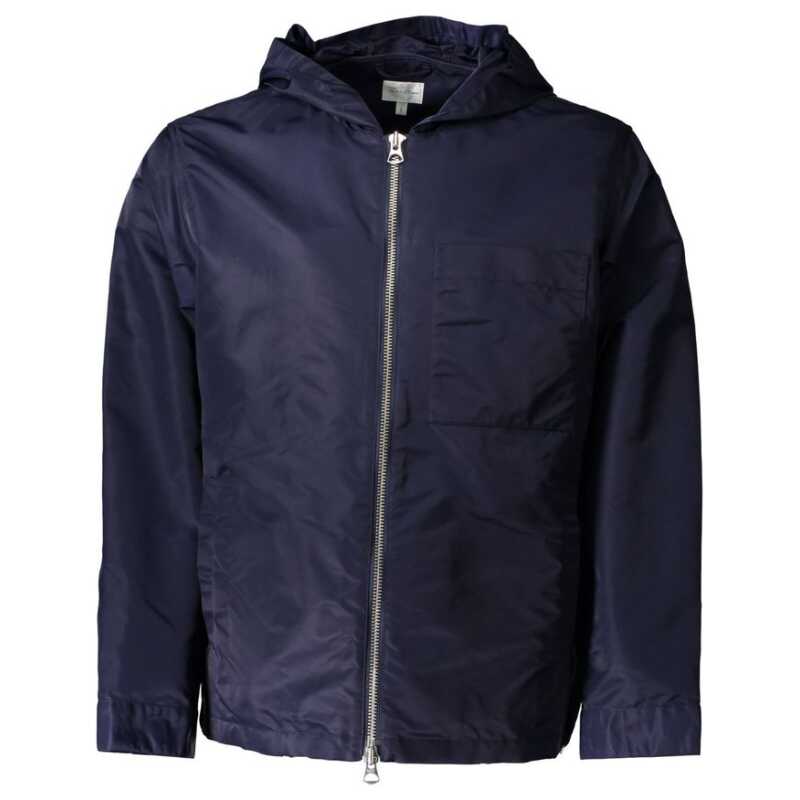 Gant Blue Nylon Men Jacket, theFeinheit