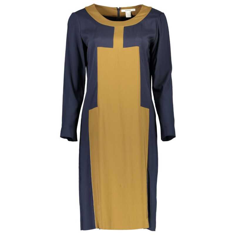 Gant Blue Viscose Women Dress, theFeinheit