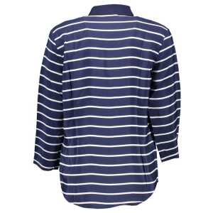 Gant Blue Viscose Women Polo Shirt