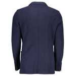 Gant Blue Wool Blazer Jacket 2
