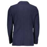 Gant Blue Wool Men Jacket