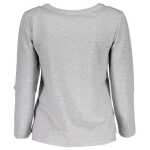 Gant Gray Elastane Unisex Sweatshirt