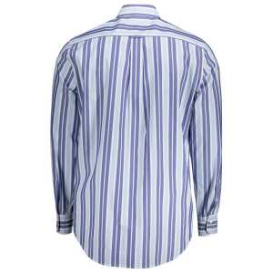 Gant Light Blue Cotton Men Shirt