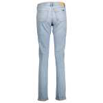 Gant Light Blue Cotton Women Jeans