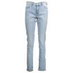 Gant Light Blue Cotton Women Jeans 2