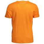 Gant Orange Linen Men T Shirt