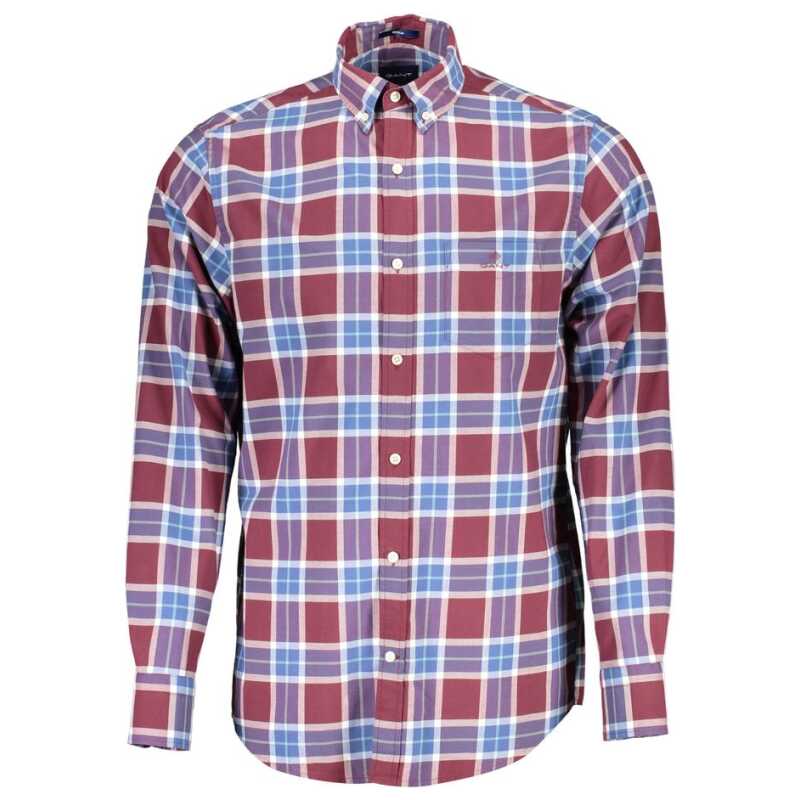 Gant Purple Cotton Men Shirt, theFeinheit