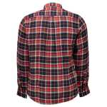 Gant Red Cotton Men Shirt