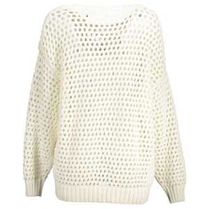 Gant White Cotton Women Sweater