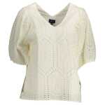 Gant White Cotton Women T Shirt