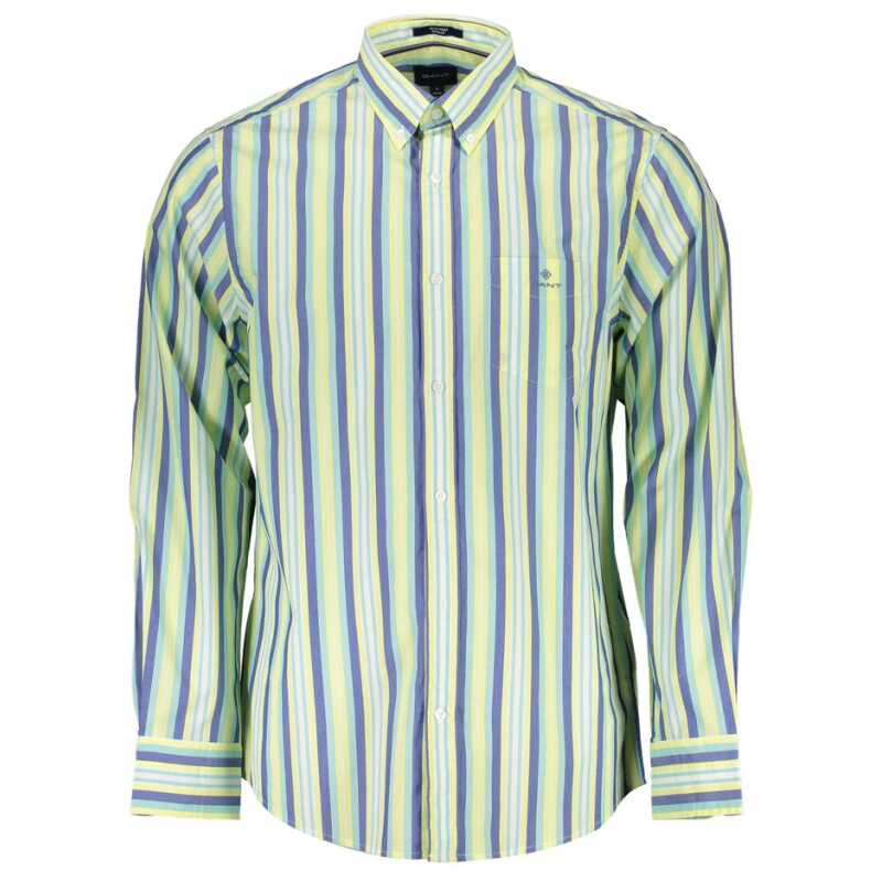Gant Yellow Cotton Men Shirt, theFeinheit