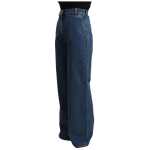Gcds Chic High Waist Boot Cut Denim