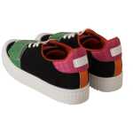 Gcds Stylish Multicolor Low Top Lace Up Sneakers 6