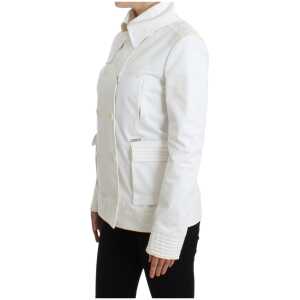 Gf Ferre Chic Double Breasted Cotton Jacket