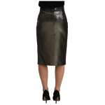 Gf Ferre Chic High Waist Pencil Midi Skirt 2