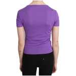 Gf Ferre Chic Purple Casual Top For Everyday Elegance 2