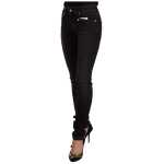 Gf Ferre Chic Slim Fit Black Washed Jeans