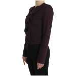 Gf Ferre Elegant Purple Cotton Blend Blazer