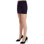 Gf Ferre Elegant Purple High Waist A Line Mini Skirt 2