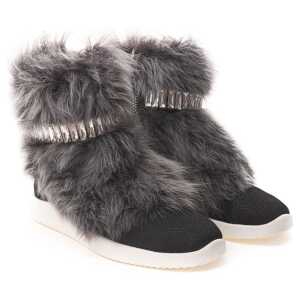 Giuseppe Zanotti Black Neoprene Sneaker 2