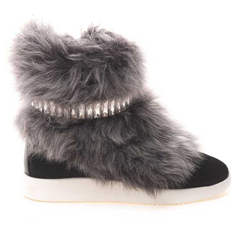 Giuseppe Zanotti Black Neoprene Sneaker, theFeinheit