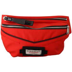 Givenchy Elegant Large Bum Belt Bag In Red And Black 5