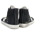 Golden Goose Black Canvas Sneaker 3
