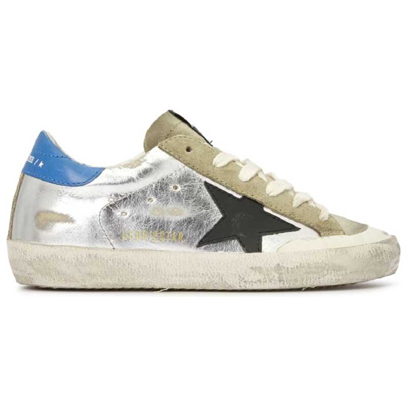 Golden Goose Gray Calfskin Sneaker, theFeinheit