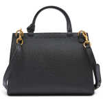 Gucci Black Leather Gg Marmont Handbag 4