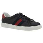 Gucci Black Leather Sneakers 2