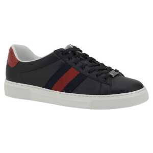 Gucci Black Leather Sneakers 2