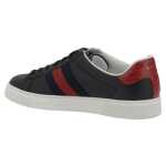 Gucci Black Leather Sneakers 3