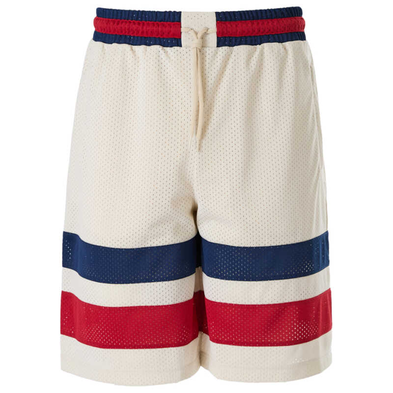 Gucci Cream polyester Logo Shorts, theFeinheit