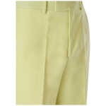 Gucci Lime Yellow Polyester Pants 4